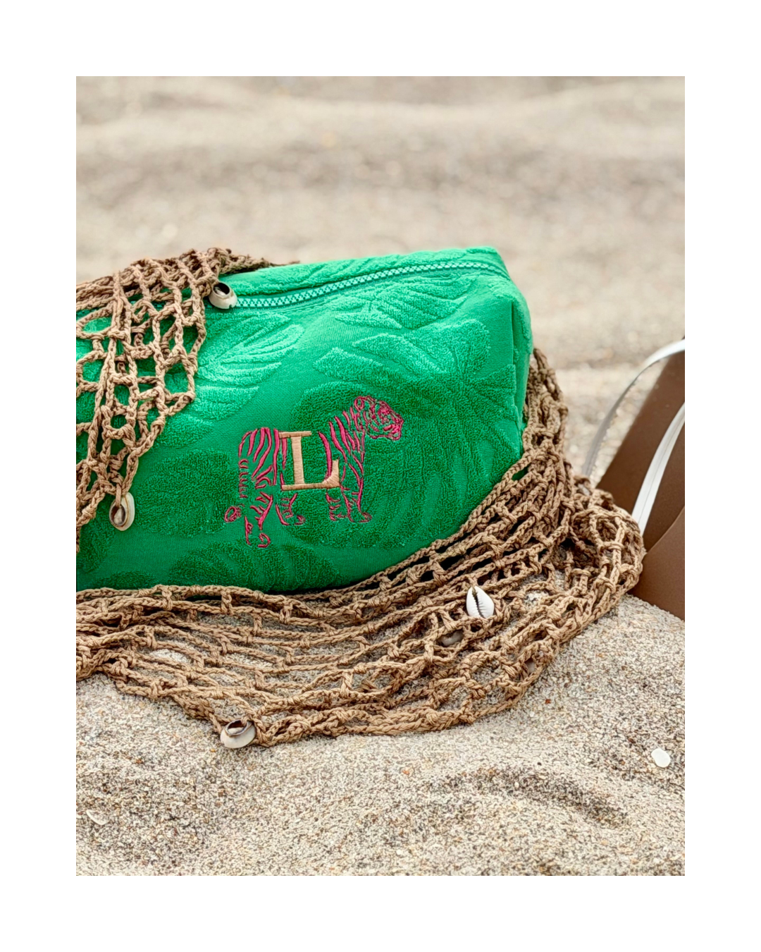 Tropical Travel Organizer Pouch