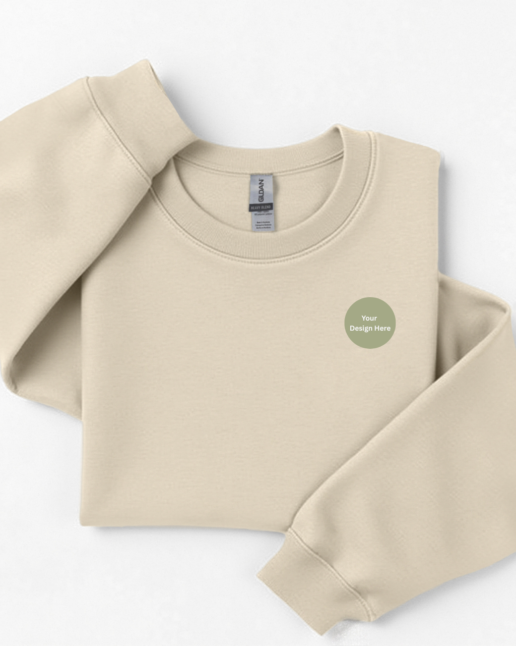 4" Design - Gildan Crewneck